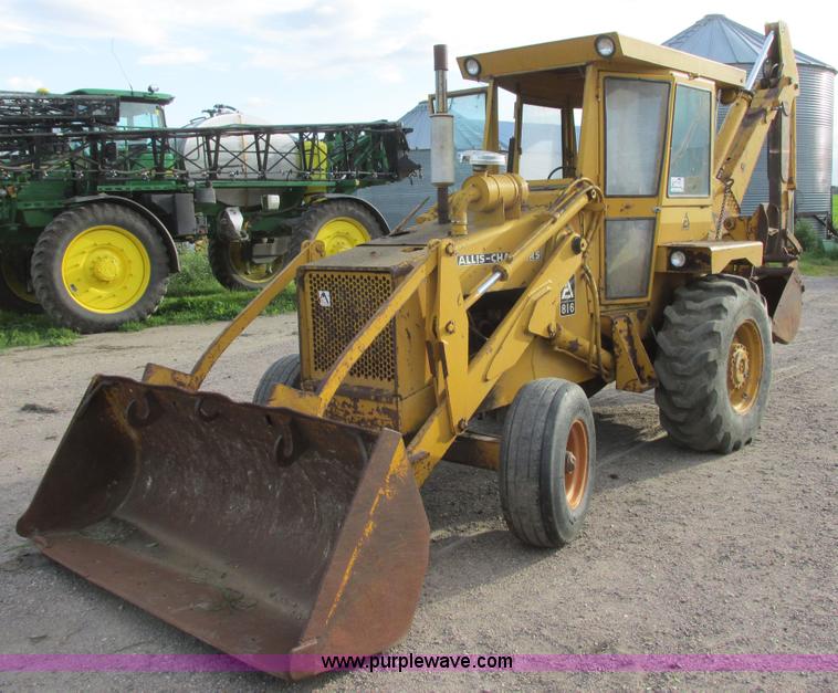 image for item I2505 1970 Allis Chalmers 816 backhoe
