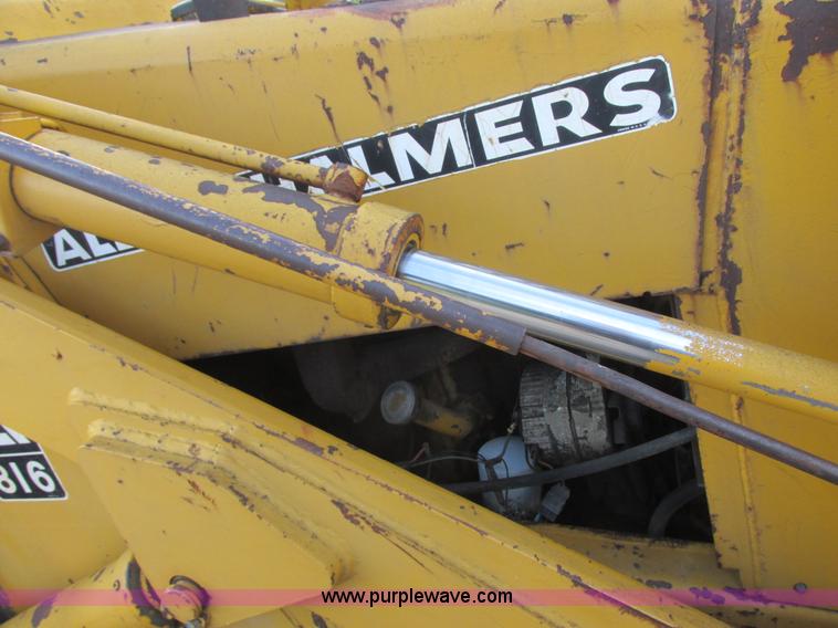 image for item I2505 1970 Allis Chalmers 816 backhoe