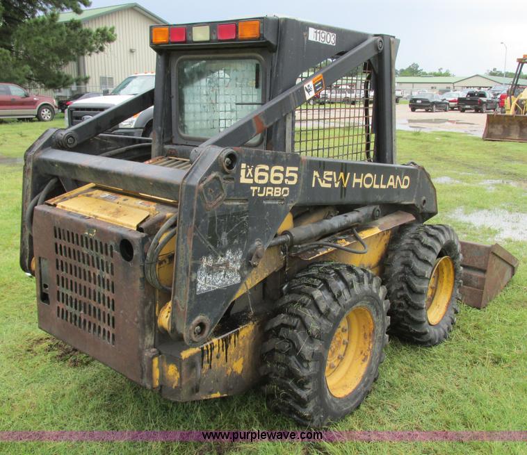image for item I2528 1996 New Holland LX665 Turbo skid steer