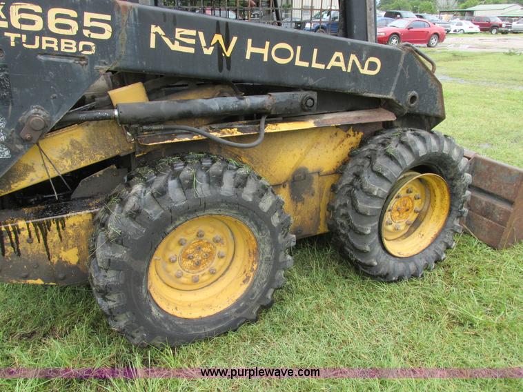 image for item I2528 1996 New Holland LX665 Turbo skid steer