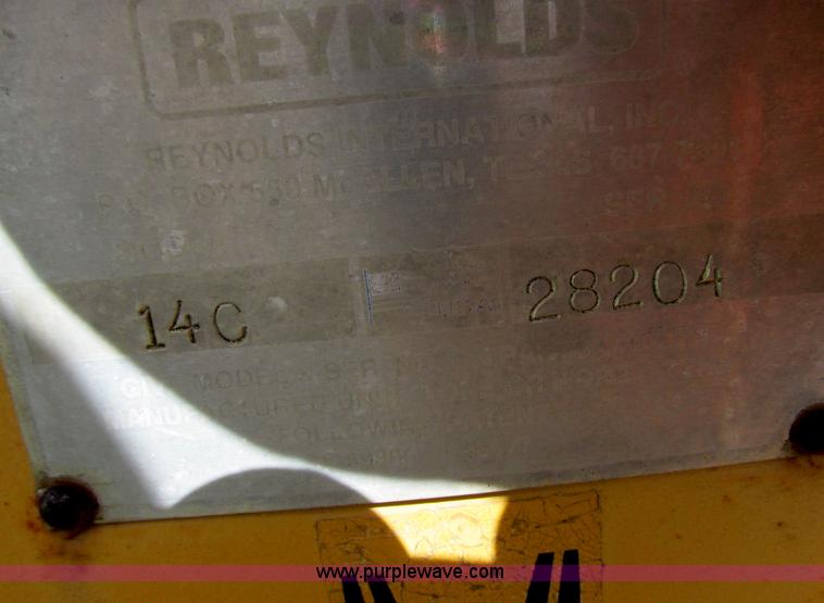 image for item I3885 Reynolds 14C hydraulic pull scraper