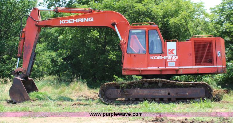 image for item J1188 1986 Koehring 6625 excavator