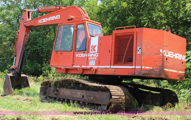 image for item J1188 1986 Koehring 6625 excavator