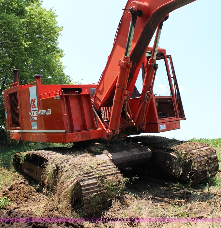 image for item J1188 1986 Koehring 6625 excavator