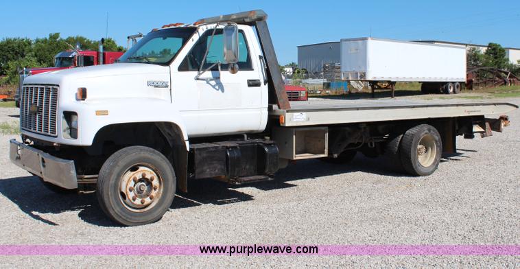 image for item J1198 1994 Chevrolet Kodiak rollback truck