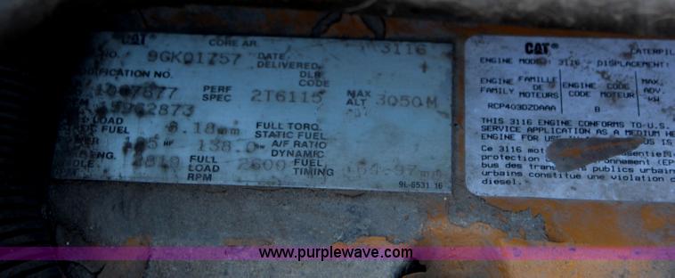 image for item J1198 1994 Chevrolet Kodiak rollback truck