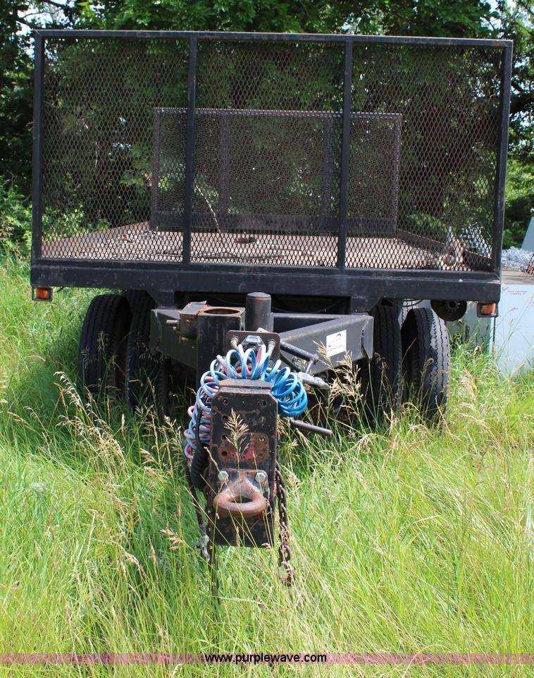 image for item J1243 1987 Shop built pup trailer