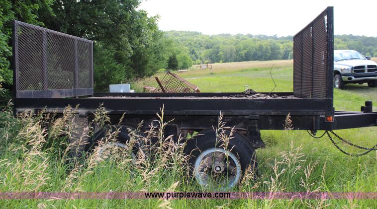 image for item J1243 1987 Shop built pup trailer