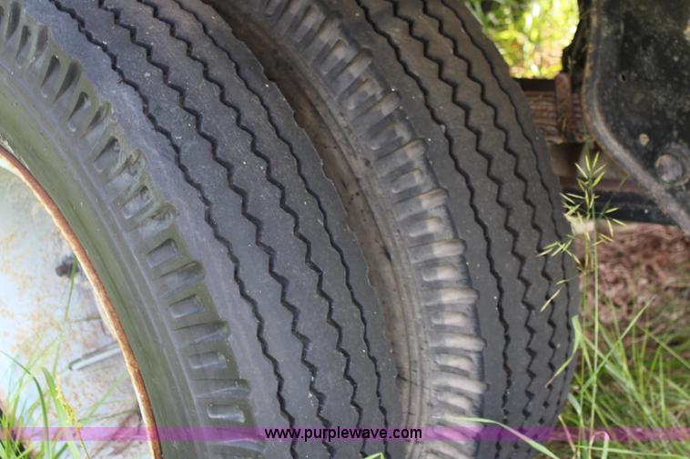 image for item J1243 1987 Shop built pup trailer