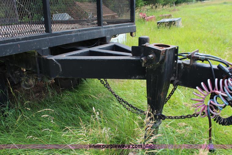 image for item J1243 1987 Shop built pup trailer