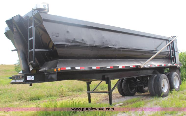 image for item J1247 2000 Dierzen barrel end dump trailer