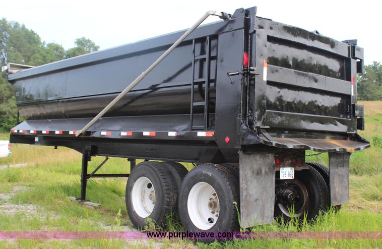 image for item J1247 2000 Dierzen barrel end dump trailer