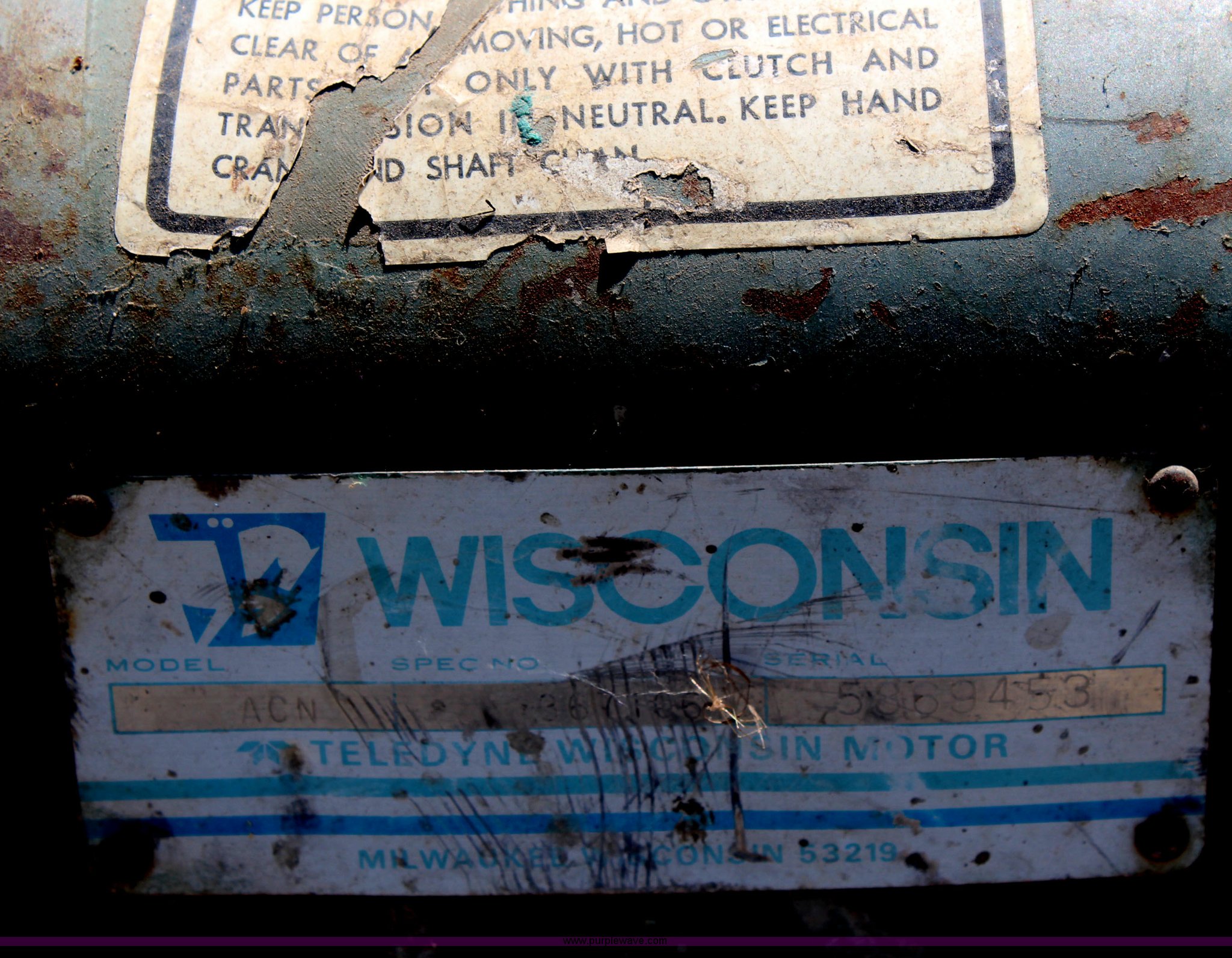 Power trowel in Stanberry, MO Item BA9232 sold Purple Wave