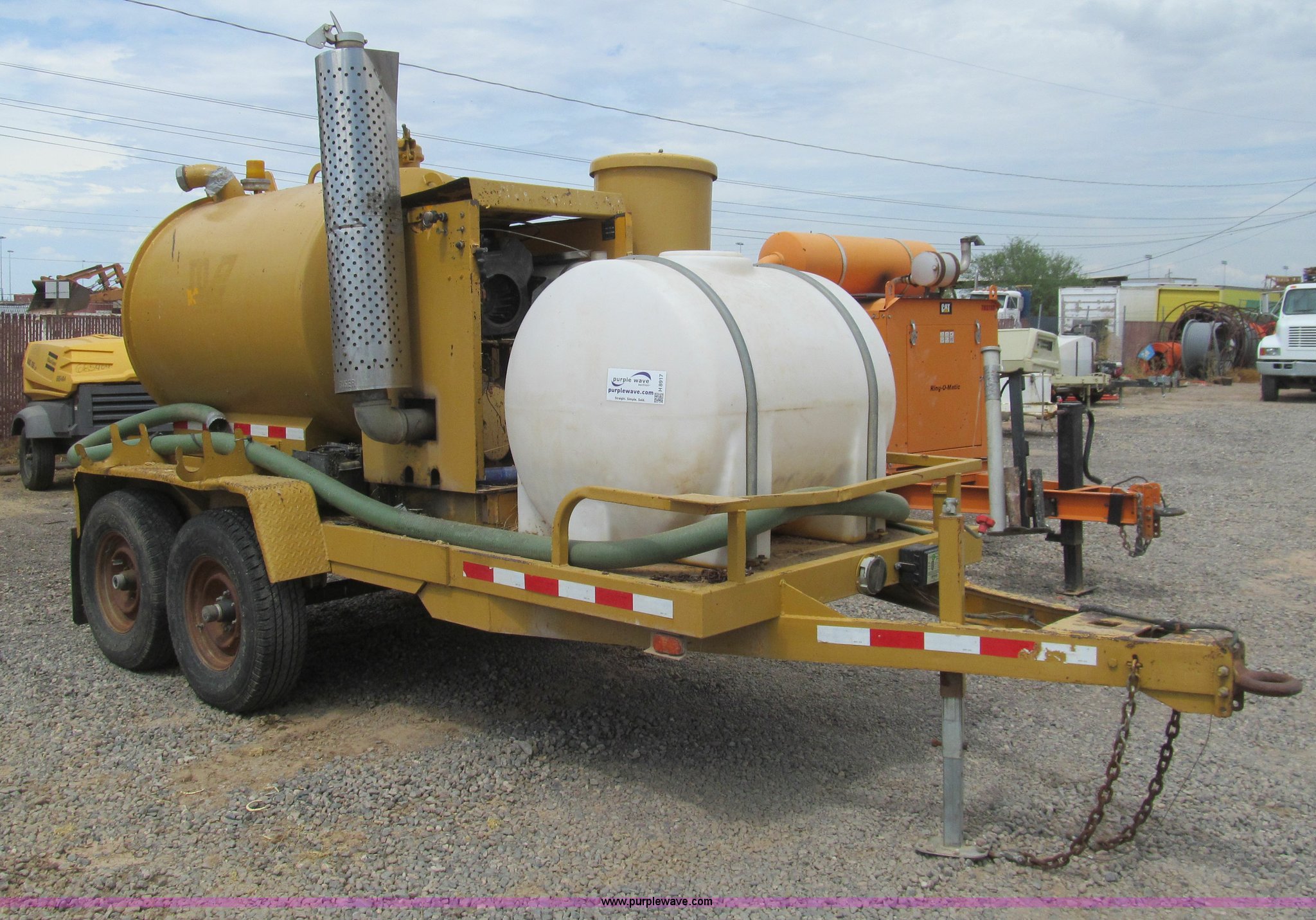 1999 Vactron PMD500GT vacuum trailer in Peoria, AZ Item H8917 sold