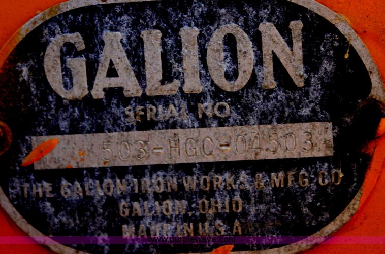 image for item AJ9396 Galion 503 motor grader