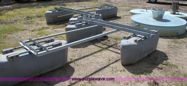 image for item AJ9403 Flotation mounts removed from waste water treatment plant