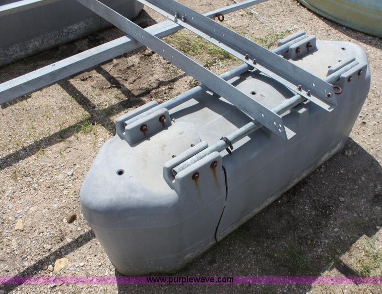image for item AJ9403 Flotation mounts removed from waste water treatment plant