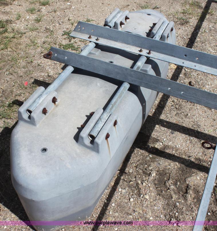 image for item AJ9403 Flotation mounts removed from waste water treatment plant