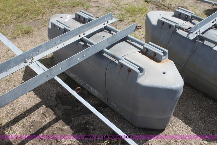 image for item AJ9403 Flotation mounts removed from waste water treatment plant