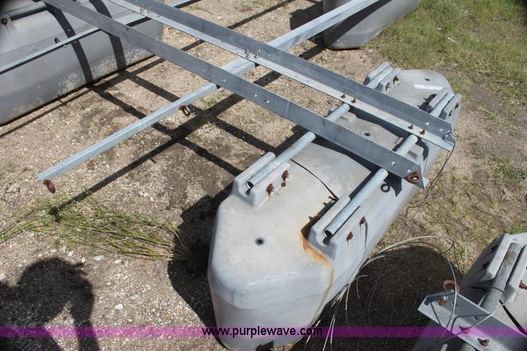 image for item AJ9403 Flotation mounts removed from waste water treatment plant