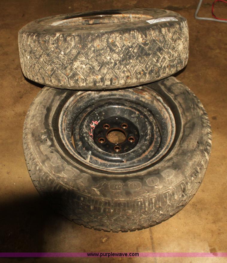 image for item AJ9406 (2) Goodyear tires and wheels