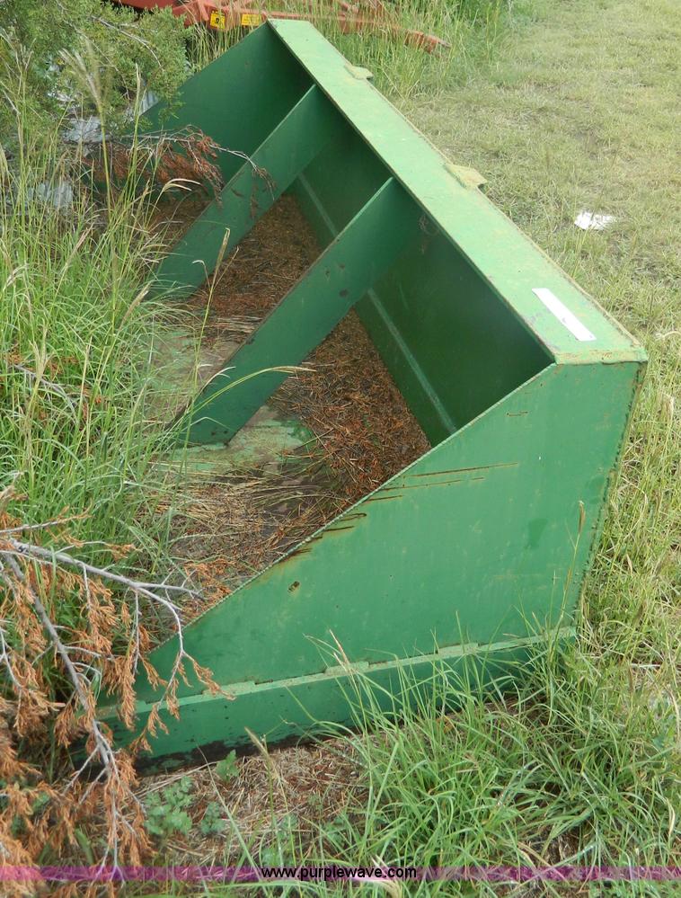 image for item AX9724 Shop built loader bucket