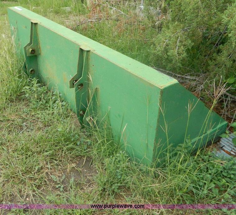 image for item AX9724 Shop built loader bucket