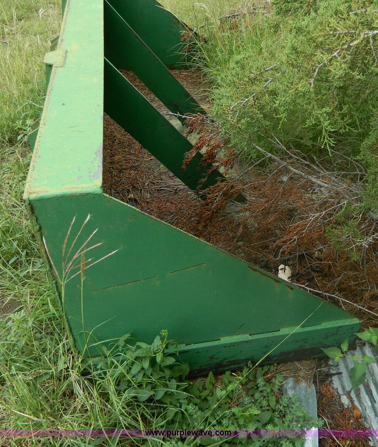 image for item AX9724 Shop built loader bucket