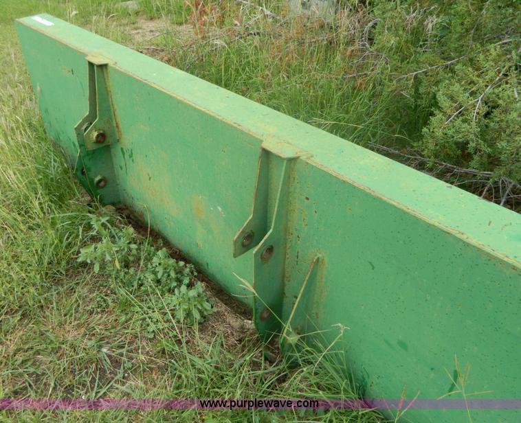 image for item AX9724 Shop built loader bucket