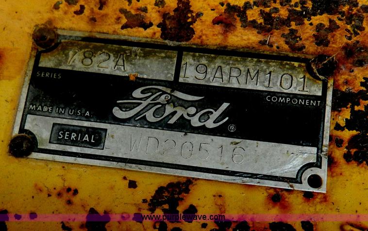 image for item AX9729 Ford 7' back blade