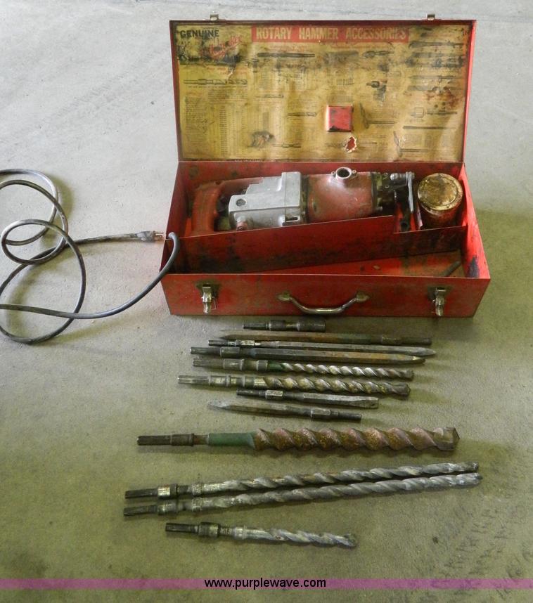 image for item AX9734 Milwaukee rotary hammer drill