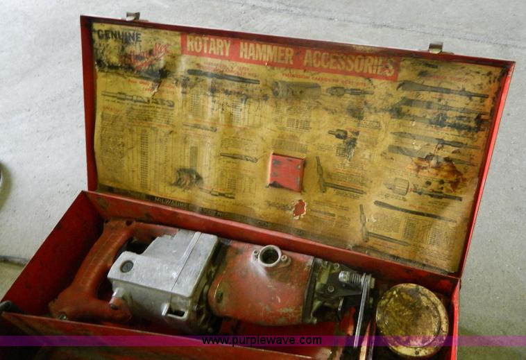 image for item AX9734 Milwaukee rotary hammer drill