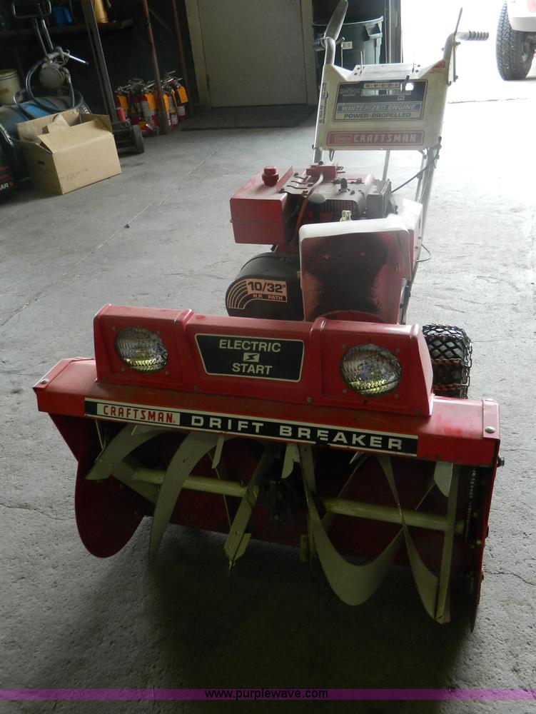 image for item AX9735 Sears 32" snow blower