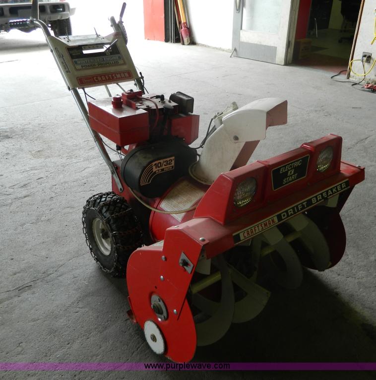 image for item AX9735 Sears 32" snow blower