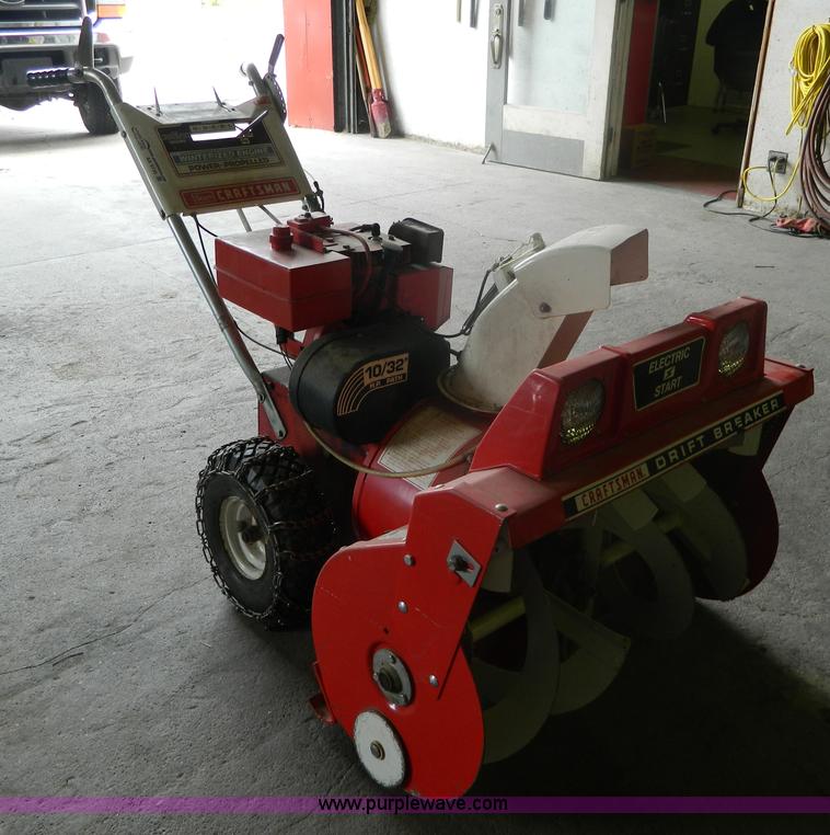 image for item AX9735 Sears 32" snow blower