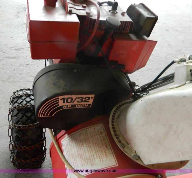 image for item AX9735 Sears 32" snow blower