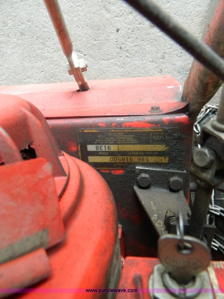 image for item AX9735 Sears 32" snow blower