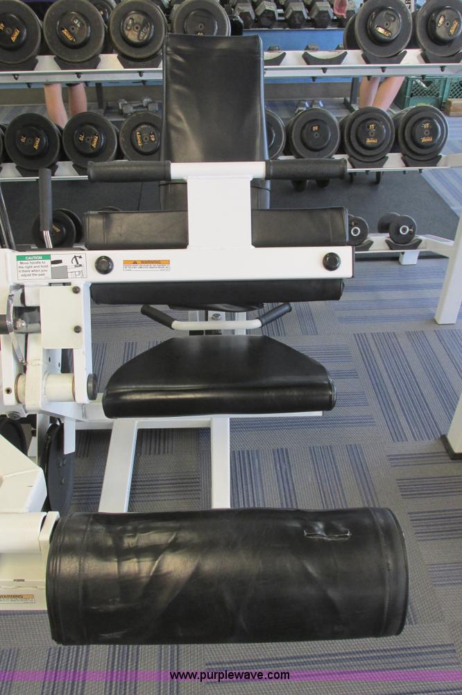 image for item AZ9611 (15) assorted weight, strength, and fitness machines