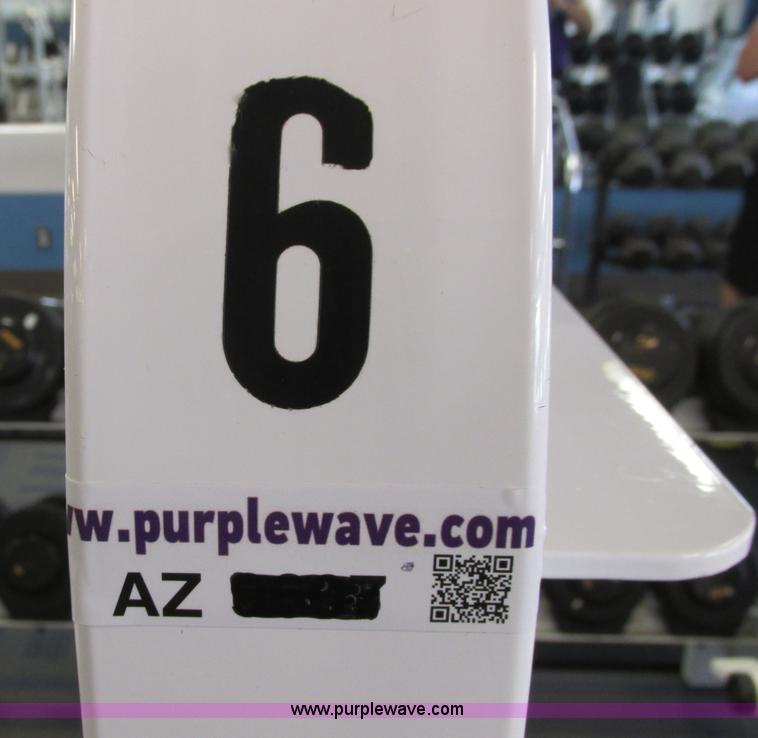 image for item AZ9611 (15) assorted weight, strength, and fitness machines