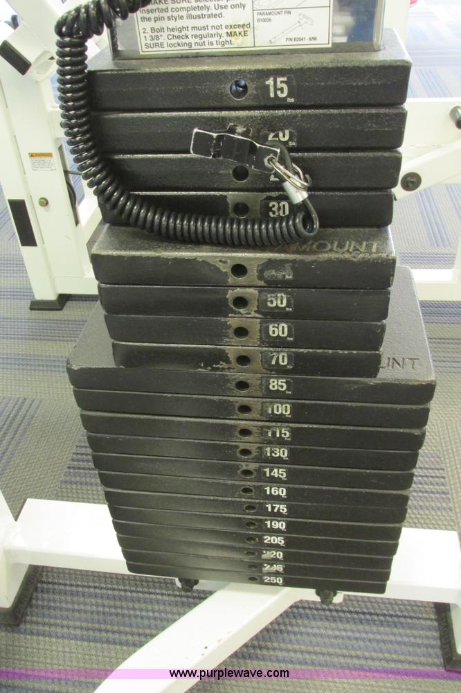 image for item AZ9611 (15) assorted weight, strength, and fitness machines