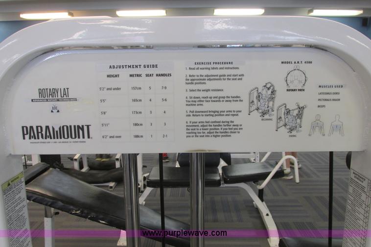 image for item AZ9611 (15) assorted weight, strength, and fitness machines