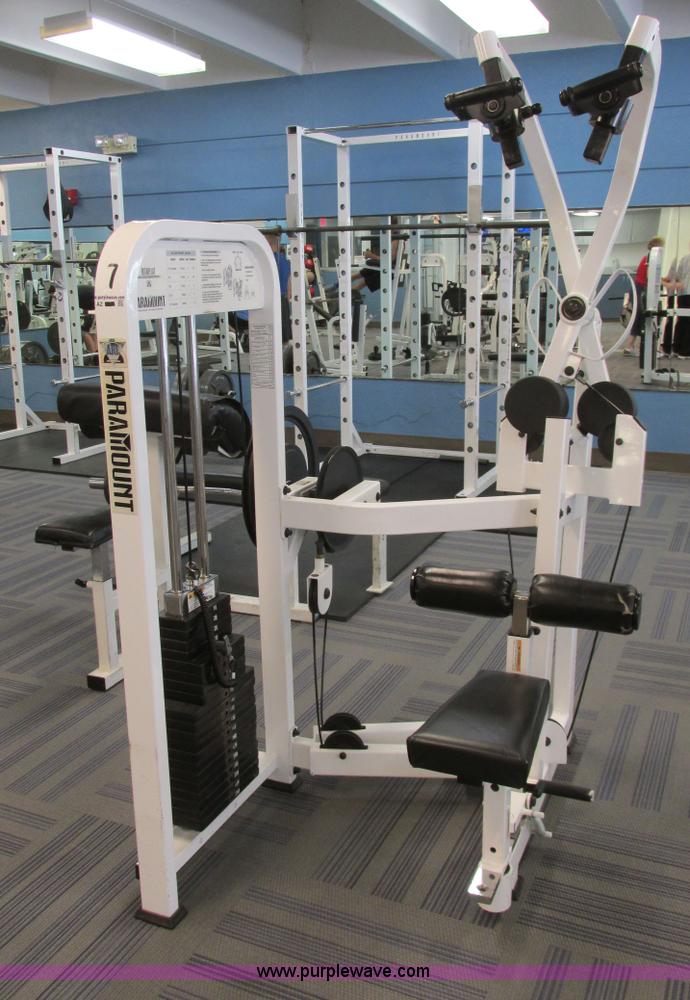 image for item AZ9611 (15) assorted weight, strength, and fitness machines