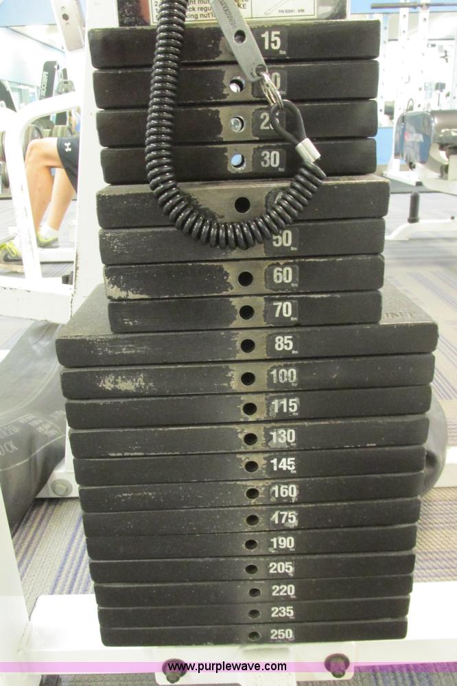 image for item AZ9611 (15) assorted weight, strength, and fitness machines