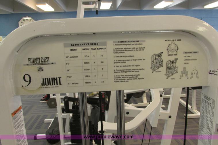 image for item AZ9611 (15) assorted weight, strength, and fitness machines