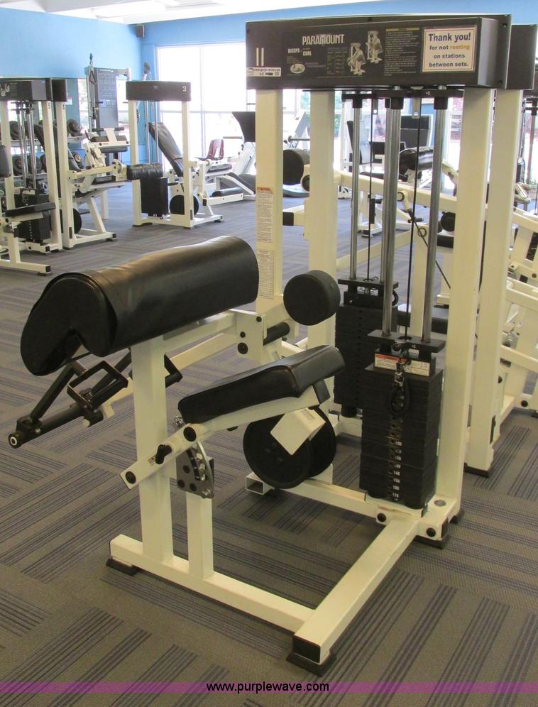 image for item AZ9611 (15) assorted weight, strength, and fitness machines