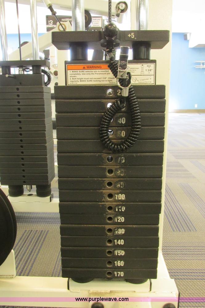 image for item AZ9611 (15) assorted weight, strength, and fitness machines