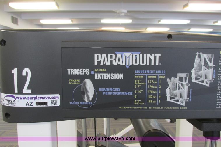 image for item AZ9611 (15) assorted weight, strength, and fitness machines