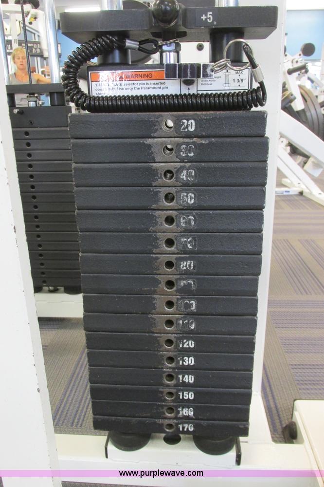 image for item AZ9611 (15) assorted weight, strength, and fitness machines