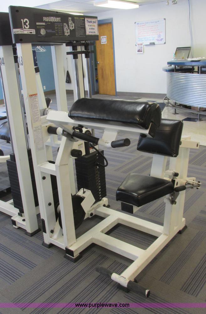 image for item AZ9611 (15) assorted weight, strength, and fitness machines