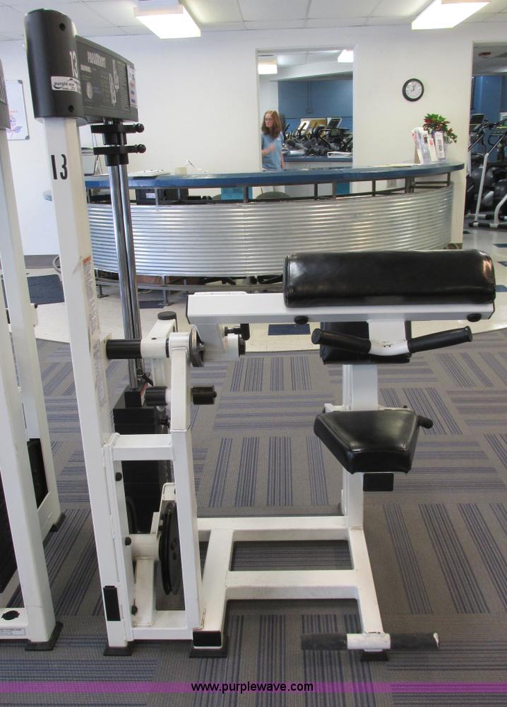 image for item AZ9611 (15) assorted weight, strength, and fitness machines